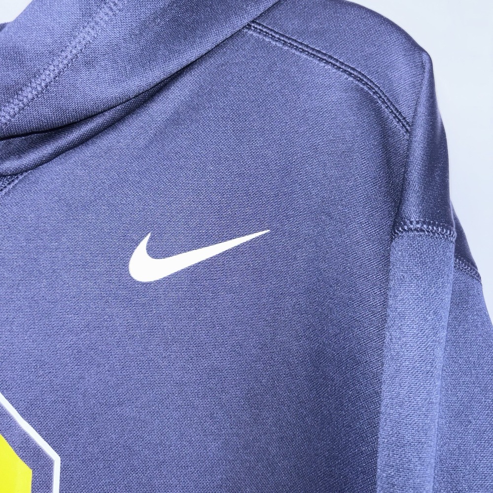 Nike Therma-Fit Hoodie Men's 2XL Pullover Training Dark Navy Blue - Picture 4 of 10